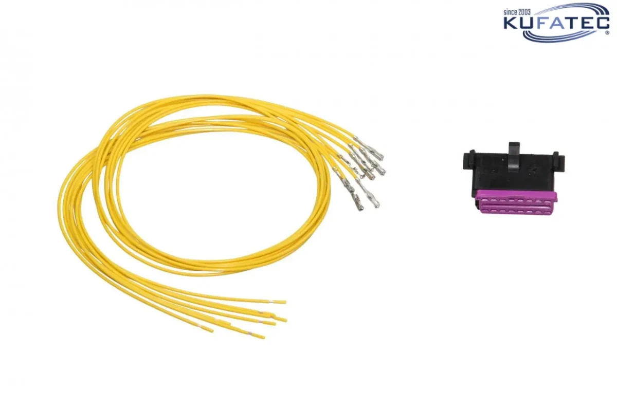 Reparatursatz OBD Buchse Stecker 16 polig 8D0 972 695 / 3A0 972 695 für VW Audi Seat/Skoda – Bild 1