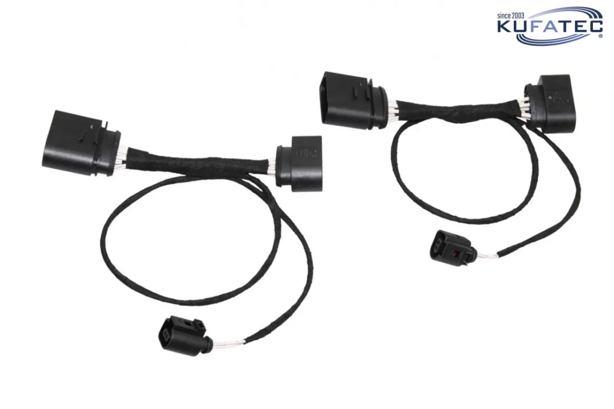 Adapter Xenon / LED mit Tagfahrlicht auf Halogen-Scheinwerfer für VW Polo 6C – Bild 1