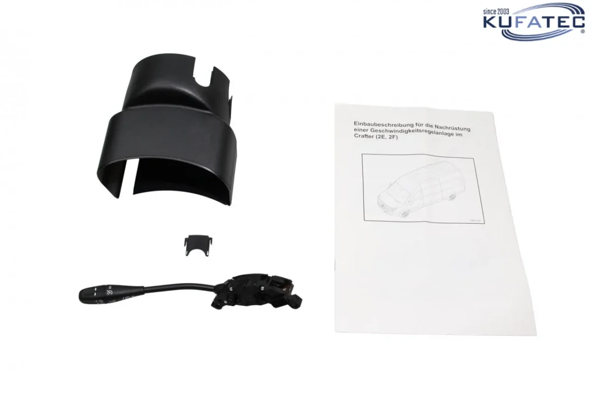 Komplettset GRA (Tempomat) nachrüsten mit Limiter für VW Crafter 2E inkl. Codierdongle – Bild 2