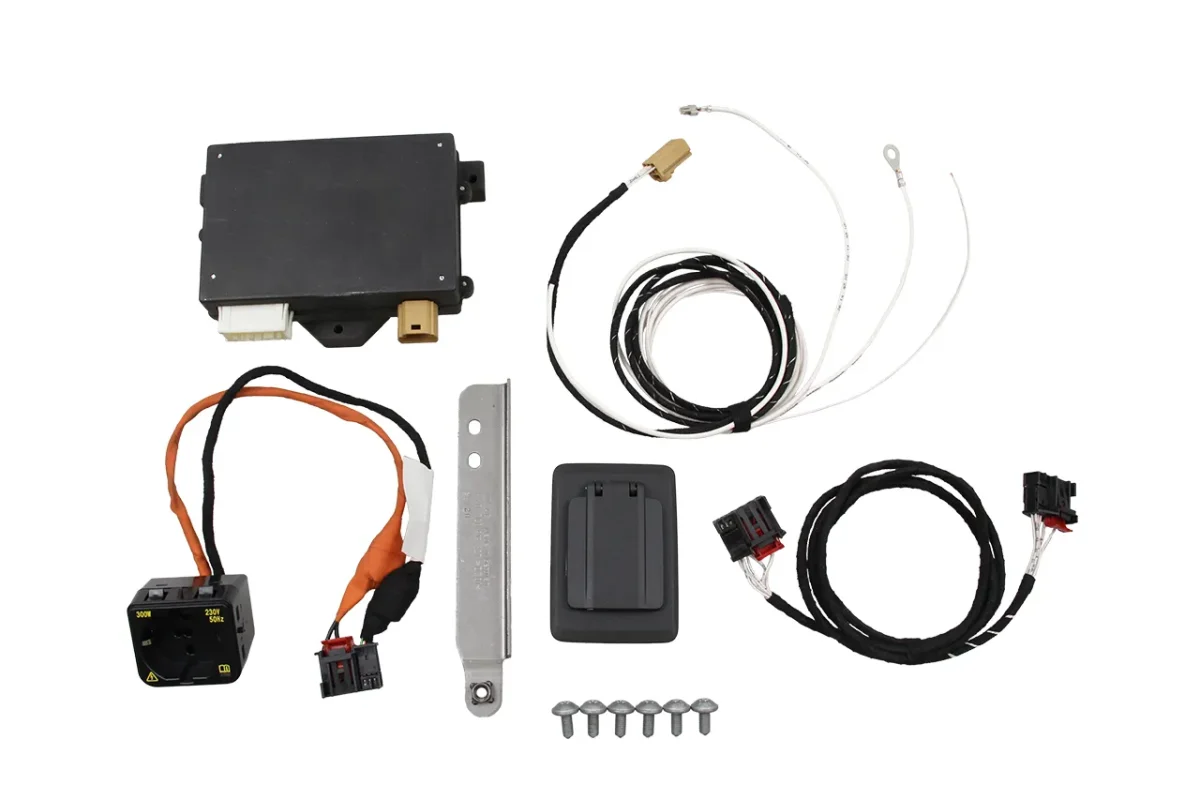 Komplettset 230 Volt Steckdose für VW Crafter SY – Bild 1