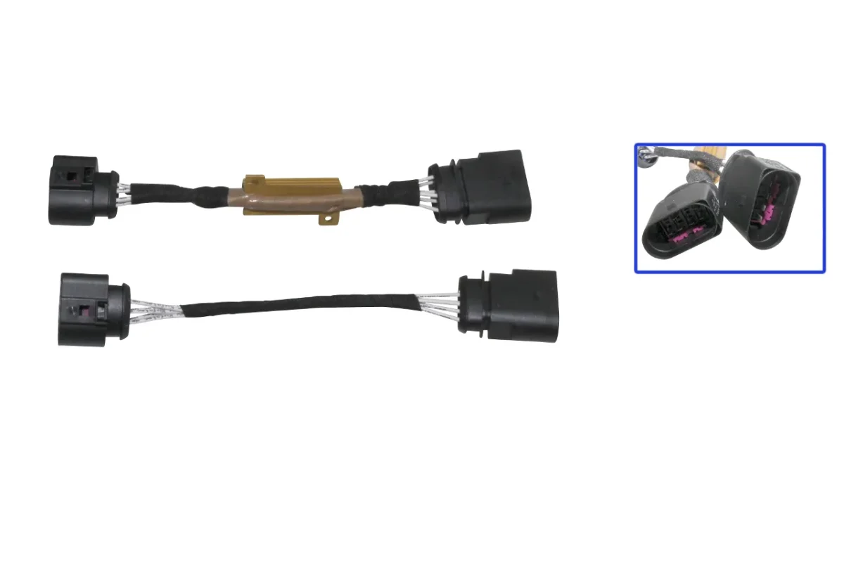 Adapter facelift Heckleuchten LED für Audi A4 8H Cabrio – Bild 1