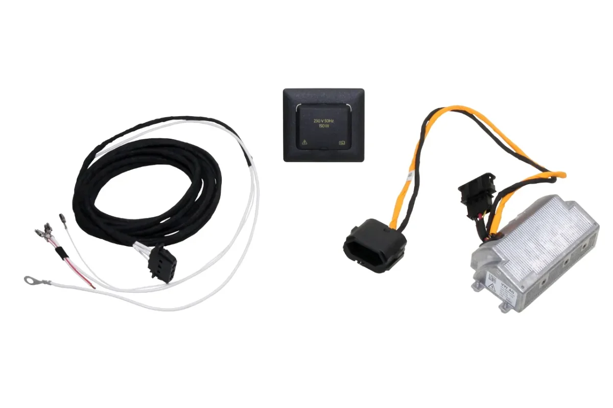 Komplettset 230 Volt Steckdose für VW Touran 5T – Bild 2