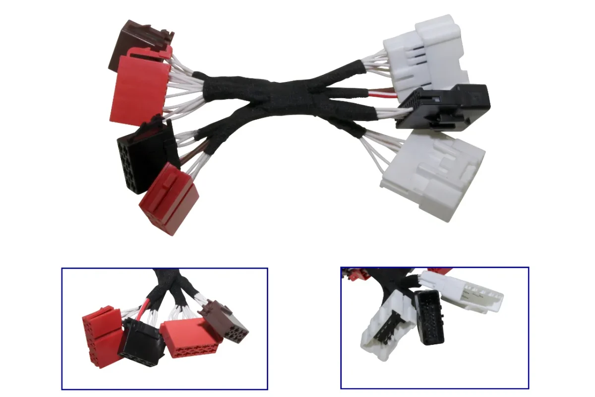 Umrüst-Set Kabelsatz + Codierdongle Media System auf Media System Connect für Smart forfour 453 – Bild 2