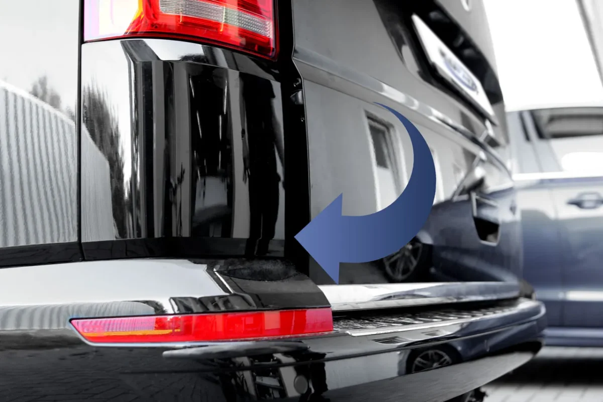 Komplettset Zuziehhilfe Heckklappe für VW T5 7E, T6 SG – Bild 1