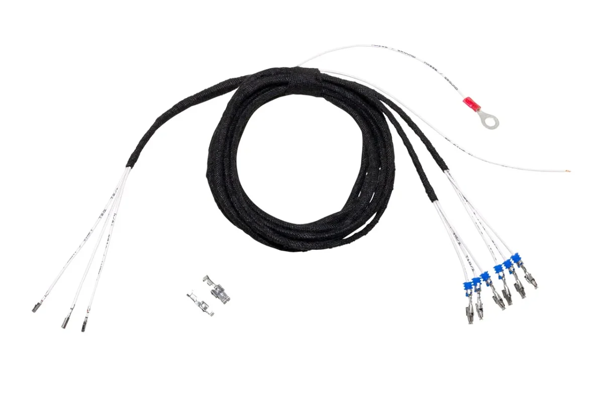Kabelsatz Erweiterung mLWR Xenon auf Halogen Scheinwerfer für VW Golf 5, EOS, Passat, Touran, Caddy – Bild 1