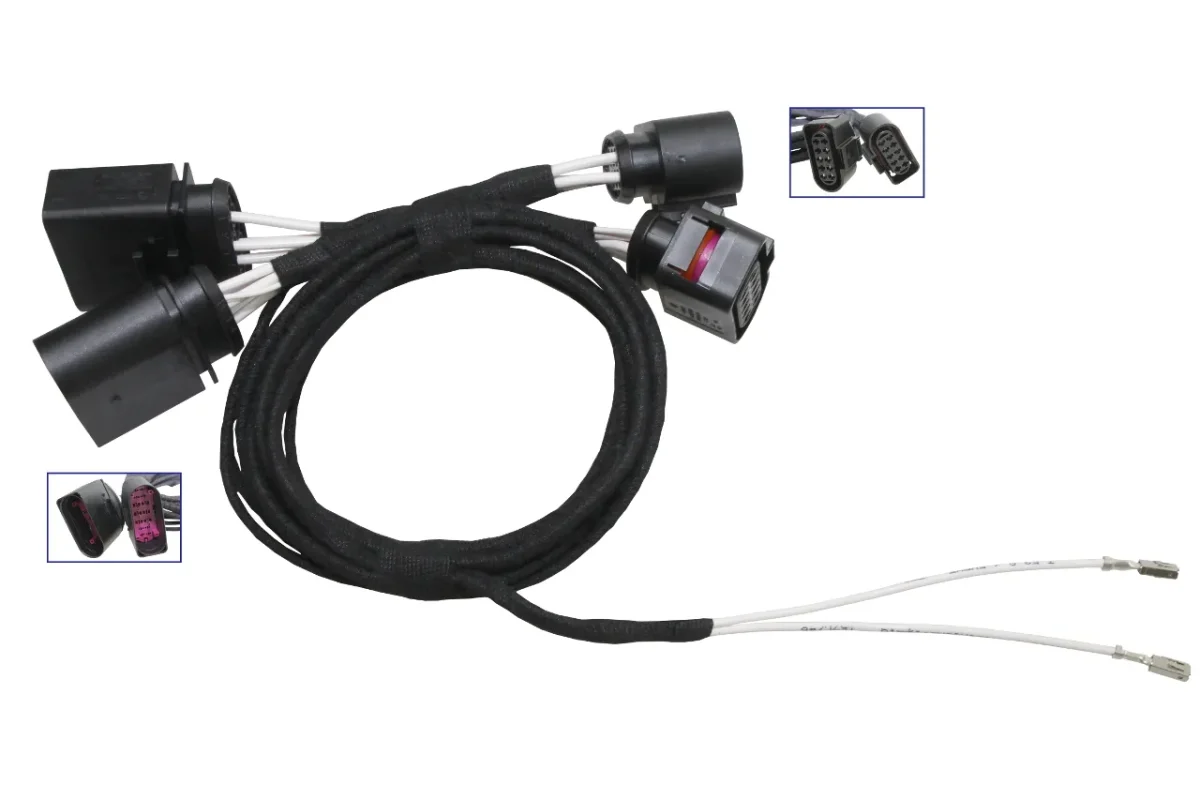 Adapter Xenon auf Halogen-Scheinwerfer für VW Touran 1T3, Caddy 2C – Bild 1